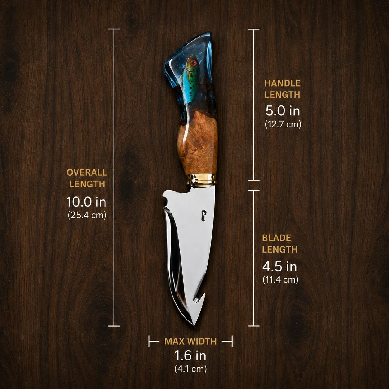 Chasing the Bite™ — Bass Edition — size chart