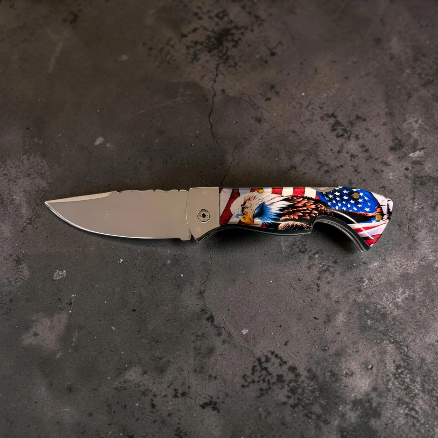 Shark Pocket Knife™ — Patriot Eagle Edition