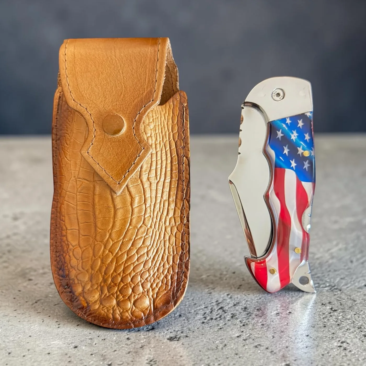Shark Pocket Knife™ — Patriot Shark Edition